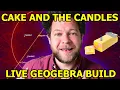 The Cake and Candles - Geogebra Build as used on Numberphile