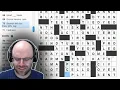 The crossword puzzle actually made me tap out