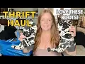 Thrift Haul To Resell On Poshmark EBay Awesome clothing shoe finds