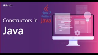 Constructors in Java what is constructor with syntax and example Hindi