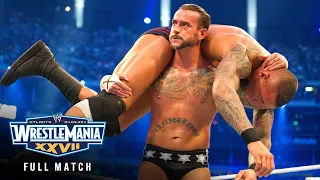Download FULL MATCH — CM Punk v. Randy Orton: WrestleMania XXVII MP3
