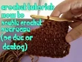 Crochet How to double crochet decrease dc dec or dc2tog