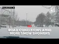LIVE Road conditions while driving in West Michigan amid continuous snow and bitter cold