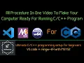 VS code Mingw-w64 With MSYS2 Ultimate programming setup