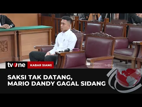 Sidang Kasus Penganiayaan Mario Dandy Terpaksa Ditunda Akibat Saksi Tidak Datang