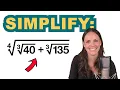 Can You Simplify This Radical