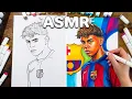 Satisfying ASMR Coloring Wonderkid Lamine Yamal