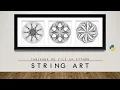 Python algorithm String Art