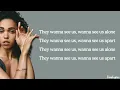 FKA twigs - cellophane (lyrics)