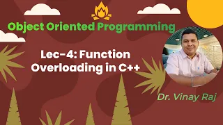 Lec 4 Function Overloading in C