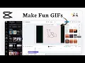 How to create a GIF in CapCut Animation Boost