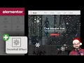 Elementor s Falling Snow Effect - Christmas Website