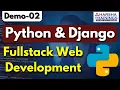 FullStack web developement by using Python and Django Python FullStack Web Development Demo 02