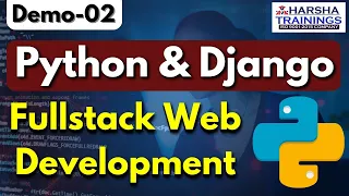 FullStack web developement by using Python and Django Python FullStack Web Development Demo 02