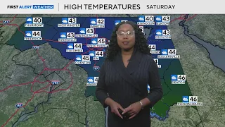 WJZ 13 CBS Baltimore weekend weather update