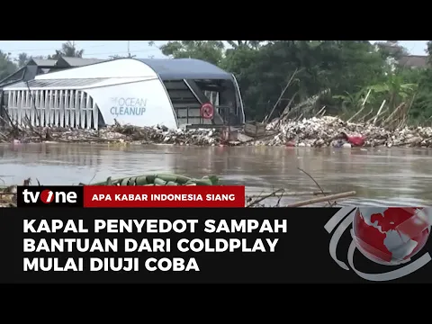 Mampu Menampung 6 Ton Sampah Perhari, Kapal Coldplay Mulai Diuji Coba