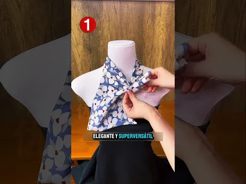 aprende a confeccionar un accesorio #videoviral
