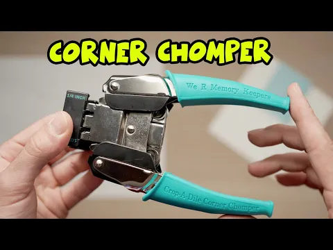 Download MP3 We R Memory Keepers Crop-A-Dile Corner Chomper - Product Review