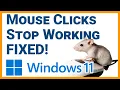 How to Fix Windows 11 Mouse Clicks Randomly Stop Working Make Sure to Reboot After