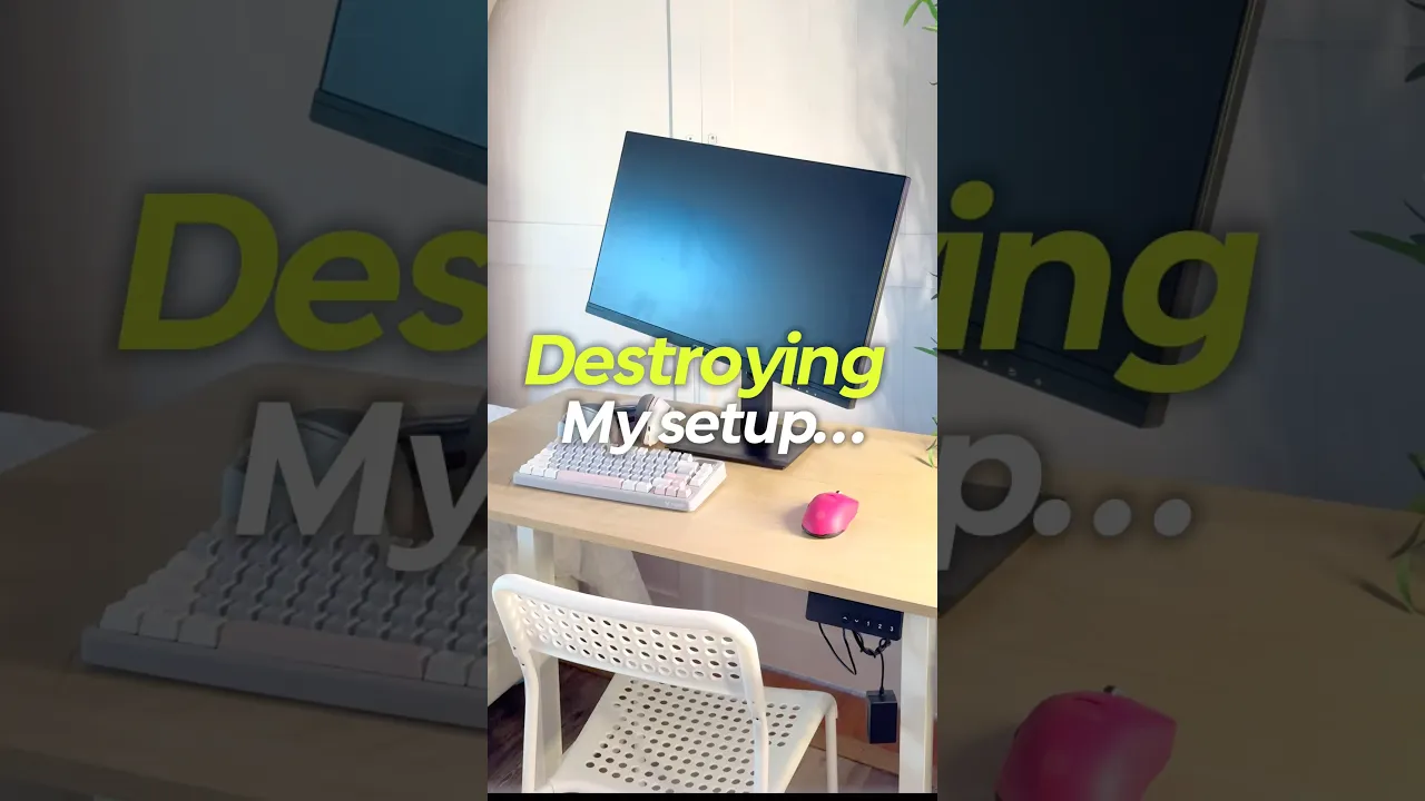 I destroyed my setup…