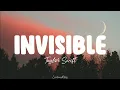 Download Lagu Invisible || Taylor Swift (Lyrics)