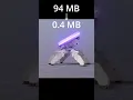 gltfjsx Optimize 3D model size for the web