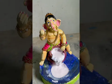 गणेश चतुर्थी के लिए गणेश जी बनाने सीखे | Ganesh chathurti special making | ganesh making #Shorts