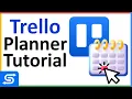 How to use Trello Planner Drag Drop Scheduling Tutorial