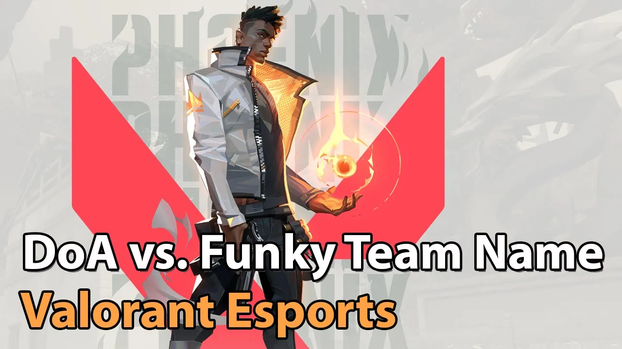 ► Valorant Esports - Funky Team Name vs. Death on Arrival - LVL Valorant Clash