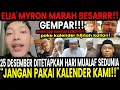Lagu GEMPAR! REAKSI KERAS ELIA MYRON KE PARA ULAMA! 25 DESEMBER DIJADIKAN HARI MUALAF SEDUNIA