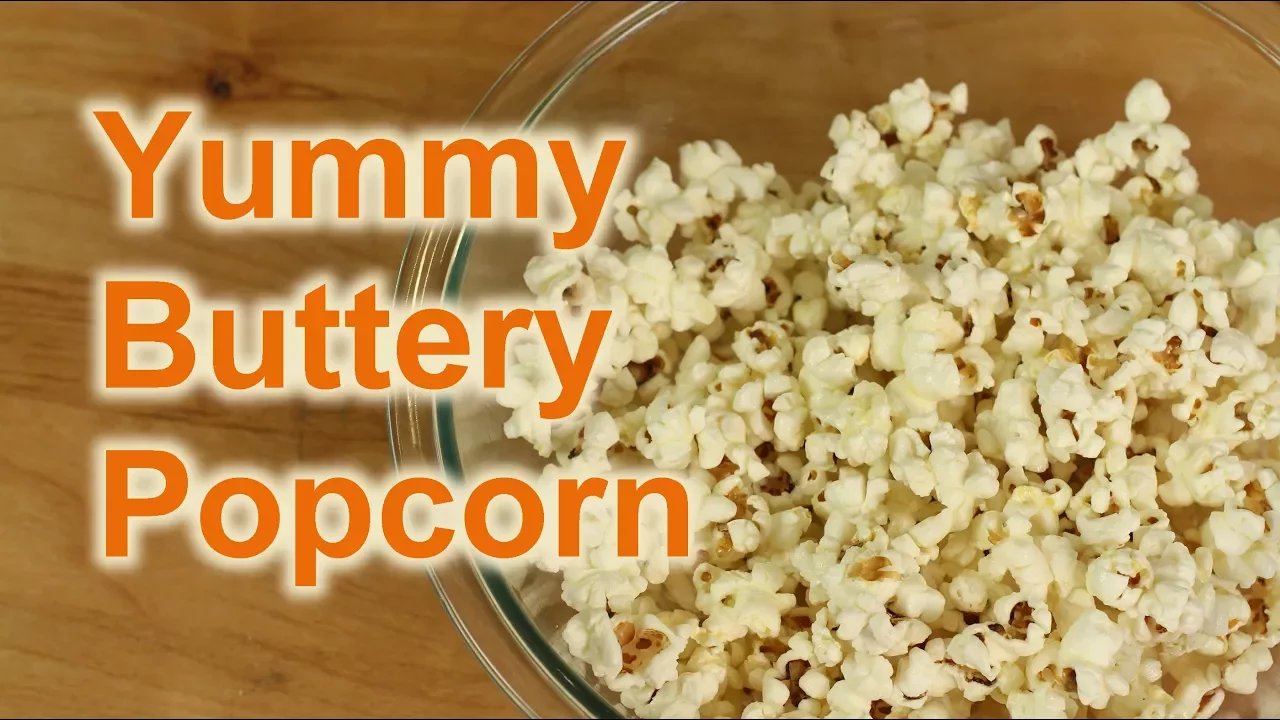 How To Make Popcorn Easy & On The Stove   Rockin Robin Cooks