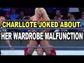 Charlotte Flair Jokes About Her Wardrobe Malfunction On Smackdown Live