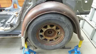 Repairing and modifying the first Willys panel to fit. EP.9 썸네일