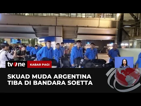 Timnas U-17 Argentina Tiba di Bandara Soetta