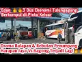 Download Lagu Drama Balapan \u0026 Rebutan Penumpang Harapan Jaya Vs Bagong Terjadi lagi,,,Bahkan Sampek 3 Bus 🔥🔥
