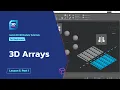 3D Arrays new - nanoCAD 3D Modeling Module Tutorial