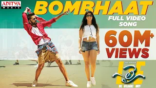 bombhaat full video song lie video songs nithiin megha akash mani sharma