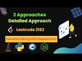 Leetcode 2182 Construct String With Repeat Limit Detailed Explanation