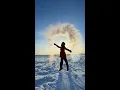 Lagu #boilingwaterfreeze #shorts #yakutia #yakutsk #thecoldestplaceonearth #vickyyakutia