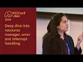 Deep dive into resource manager error and interrupt handling PConf dev 2026