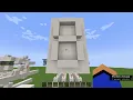 Minecraft 4 bit binary to single digit 7 segment display