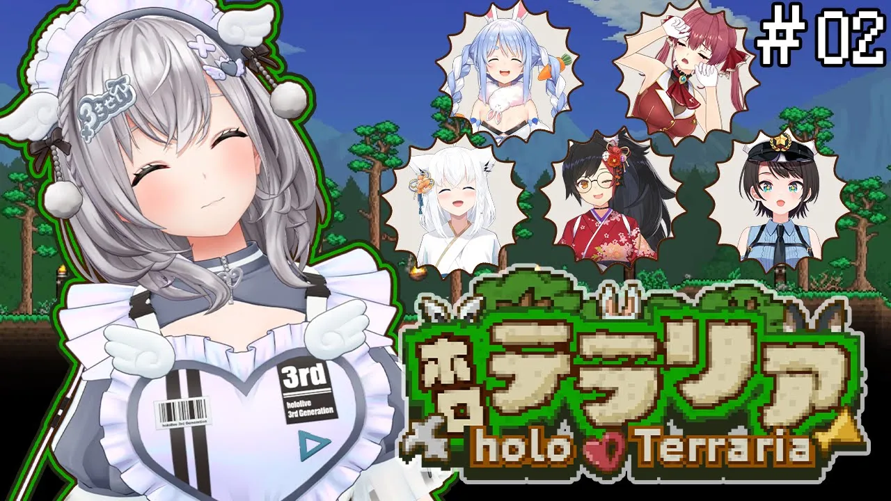 【#ホロテラリア】タイムカードﾋﾟｯ！愉快な仲間たちとテラリアはじめる太郎！【白銀ノエル/ホロライブ】