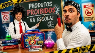 Testei produtos de escola PROIBIDOS pelo professor