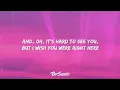 Ravyn Lenae - Love Me Not (Lyrics) "but i wish you were right here"
