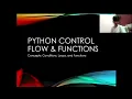 Python Control Statements Functions Explained With Code 5-Min Tutorial