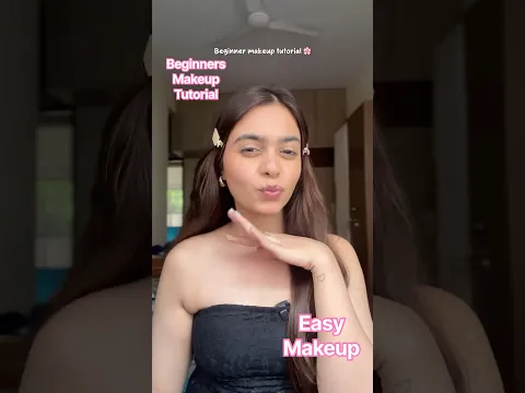 Beginners Makeup Tutorial #howto #beginnersmakeuptutorial #easymakeup | @santoshi_megharaj #shorts