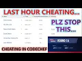 cheating in codechef long contest stop this