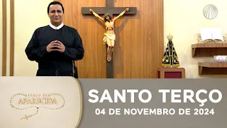 Terço de Aparecida com Pe. Luís Queimado - 04 de novembro de 2024 [Mistérios Gozosos]