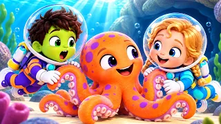 Let’s Meet the Sea Animals! 🐙🐢🦀 | Fun Kids Song by Doggy Doggy Cartoons