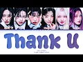 Lagu IVE 'Thank U' Lyrics (Color Coded Lyrics)